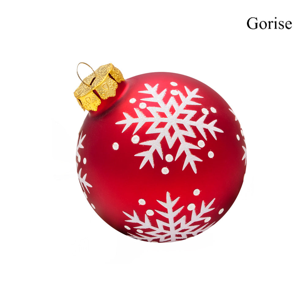 Gorise Extra large outdoor Christmas ball decoration