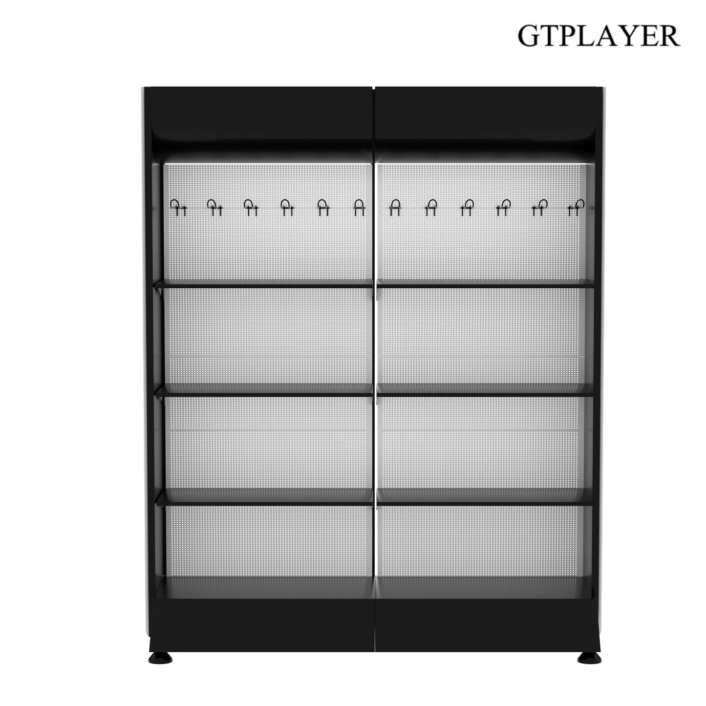 GTPLAYER 4-Tier Display Cabinets for display purposes