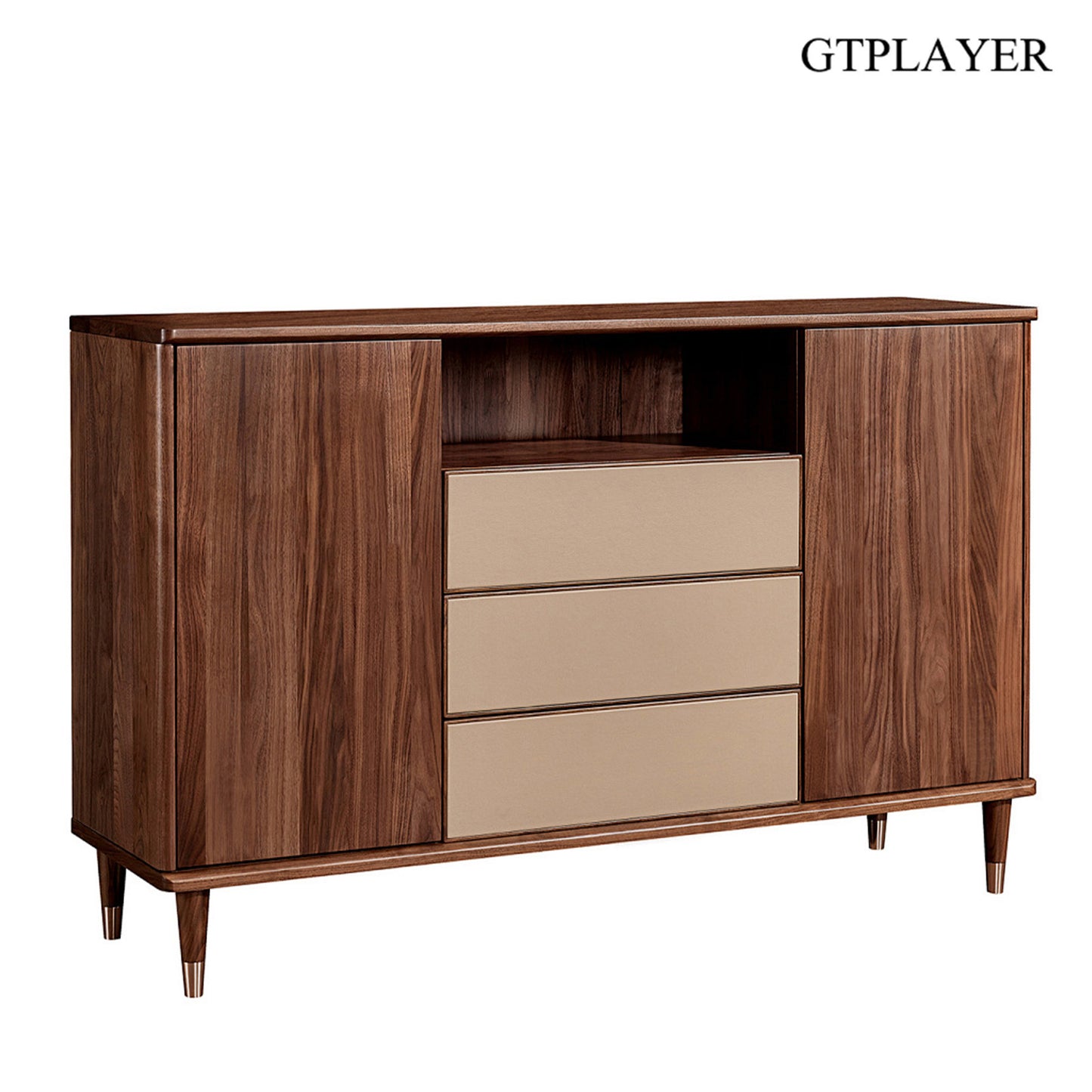 GTPLAYER Cabinet with Shelves and Doors Modern Kitchen cabinets