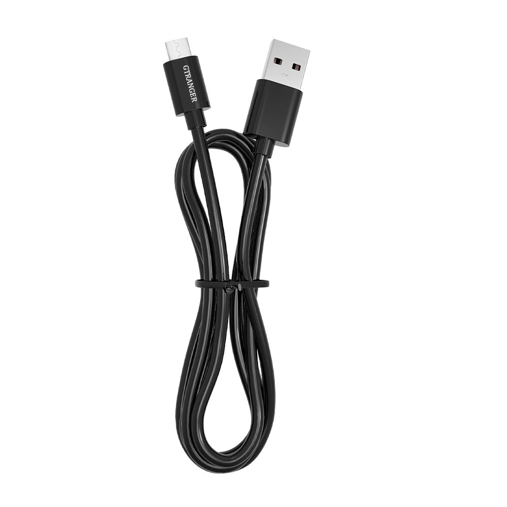 GTRANGER CTRANGER USB A to Micro USB Cable, Fast Charging & High-Speed Data Sync Cord, Durable PVC Android Charger Wire for Micro USB Devices