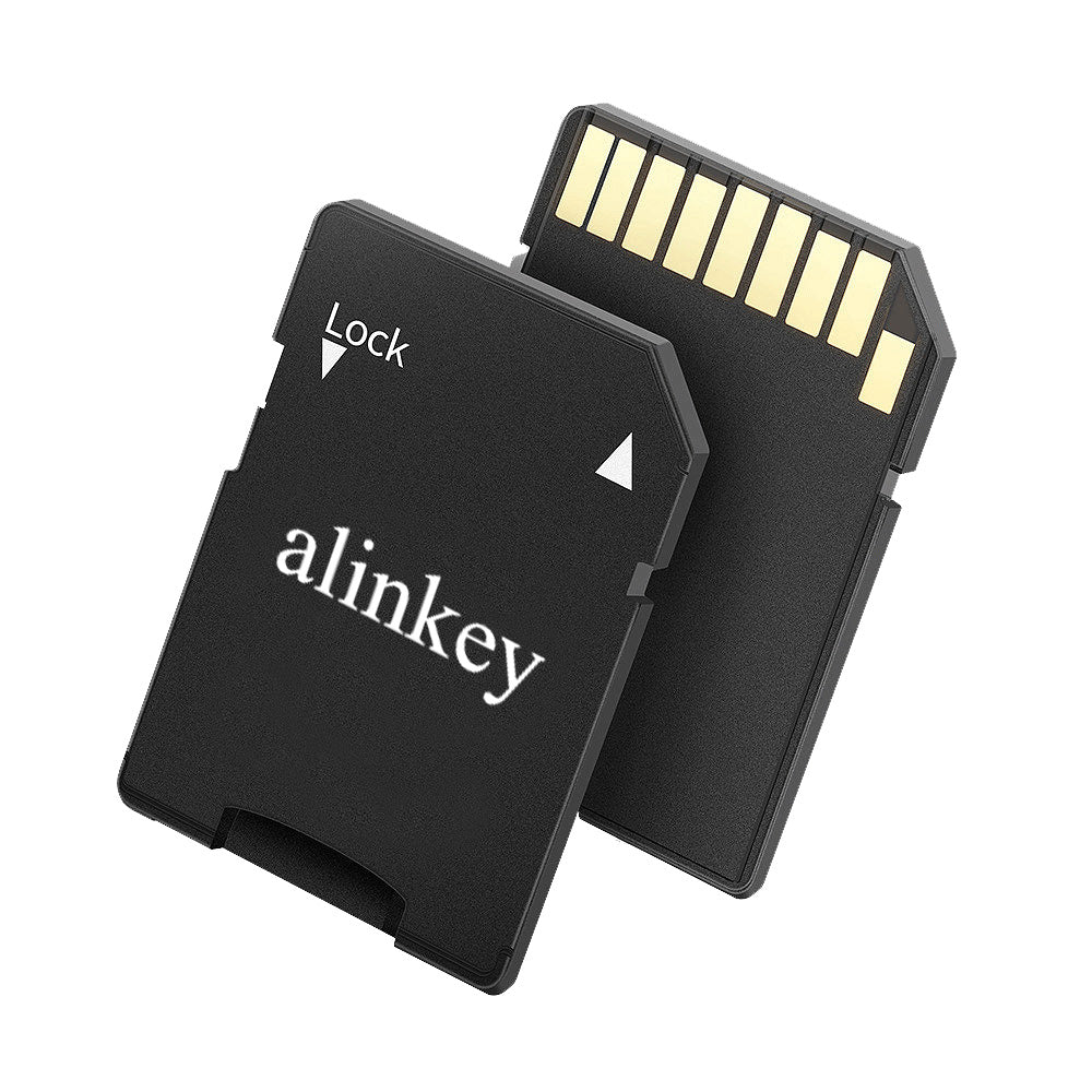alinkey Class10 SD Memory Card with Write Protect Lock Switch, High Speed SDHC SDXC Card for DSLR Camera Car GPS Digital Photo Frame