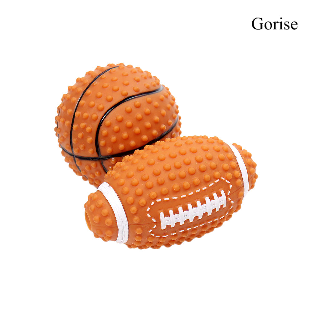 Gorise Latex elastic ball dog toy