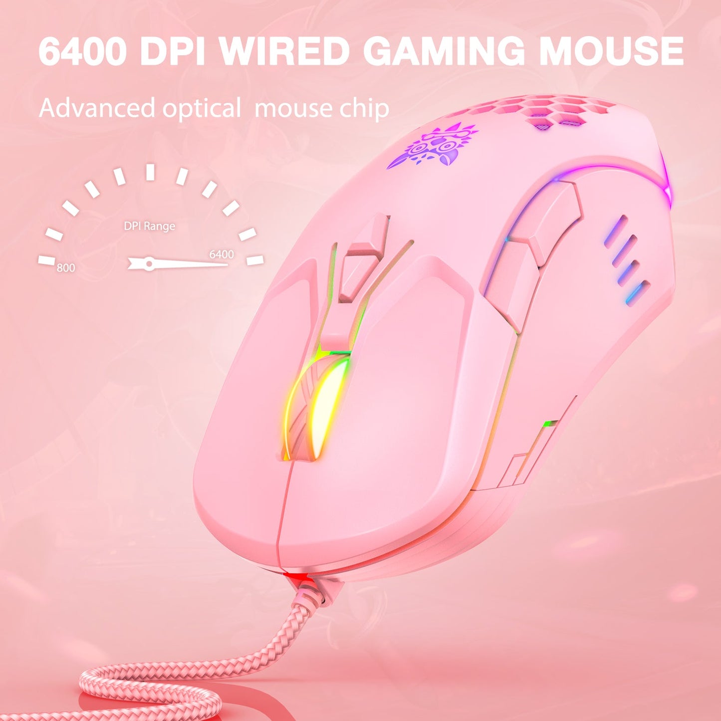 RGB WIRED GAMING MOUSE // CW902 - GTRACING