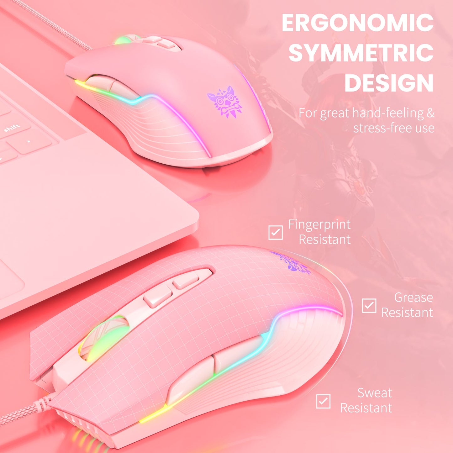 RGB WIRED GAMING MOUSE // CW905 - GTRACING