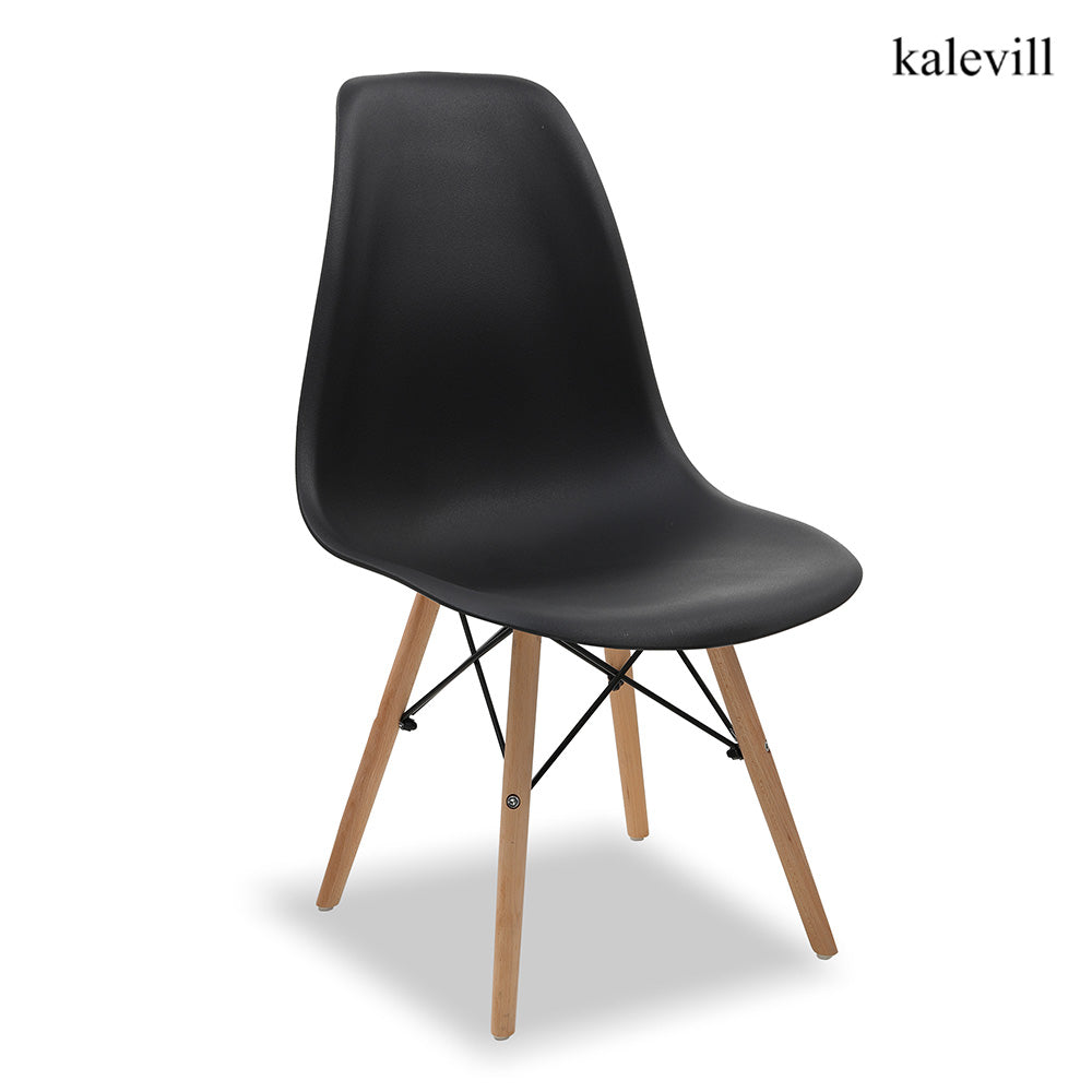 kalevill Modern Chairs with Wood Legs