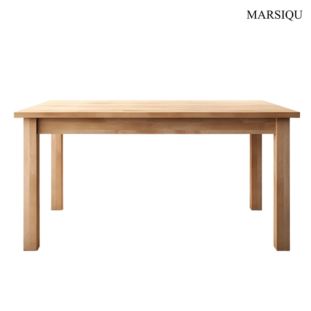 MARSIQU Rectangular solid wood table