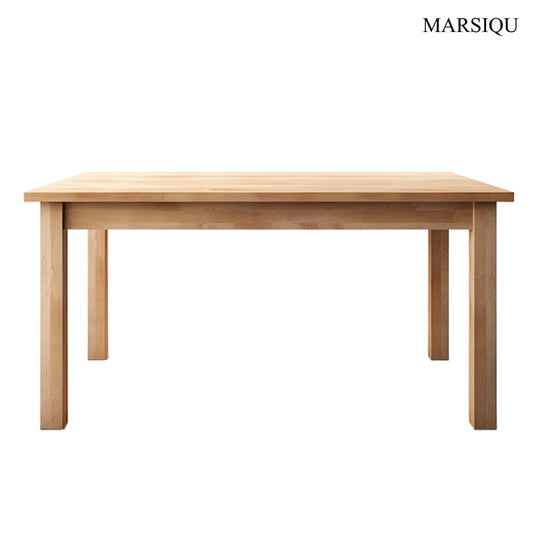 MARSIQU Rectangular solid wood table