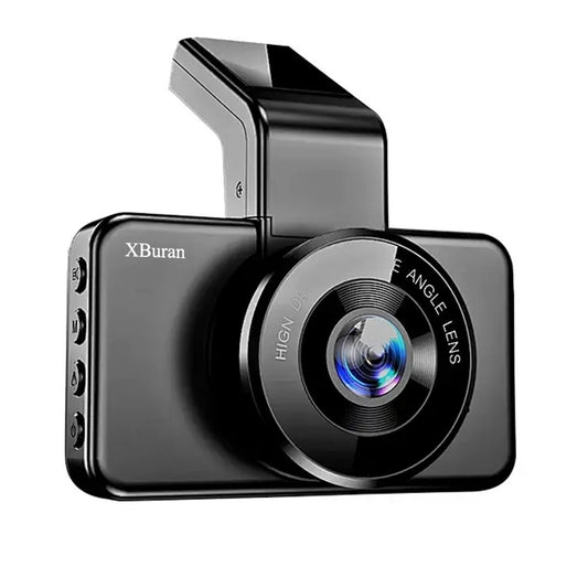 Xburan Front mounted driving recorder, suitable for cars, equipped with collision detection, 120 degree wide-angle shooting, built-in WiFi, matching app, and USB-C interface