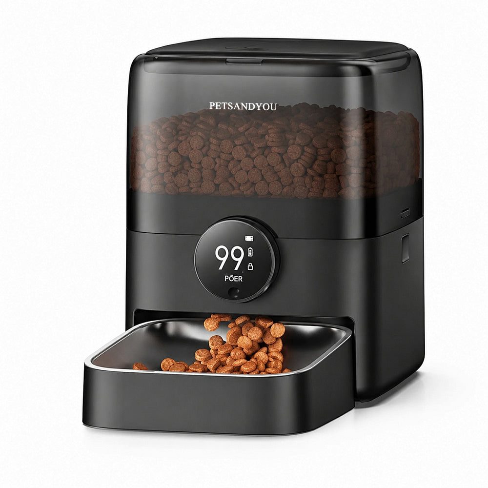 PETSANDYOU Smart Timed Automatic Pet Feeder