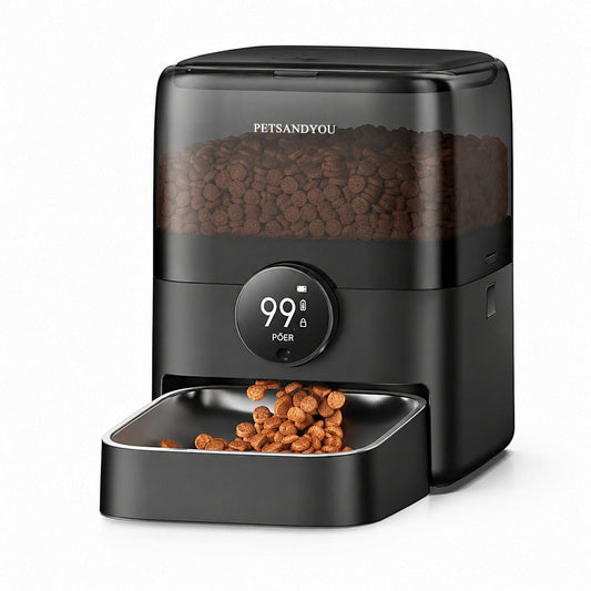 PETSANDYOU Smart Timed Automatic Pet Feeder