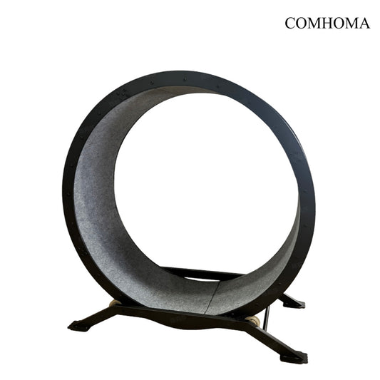 COMHOMA Exercise wheels for cat Cats Running Wheel Carpet Suitable for Most Pets Weight Loss and Health