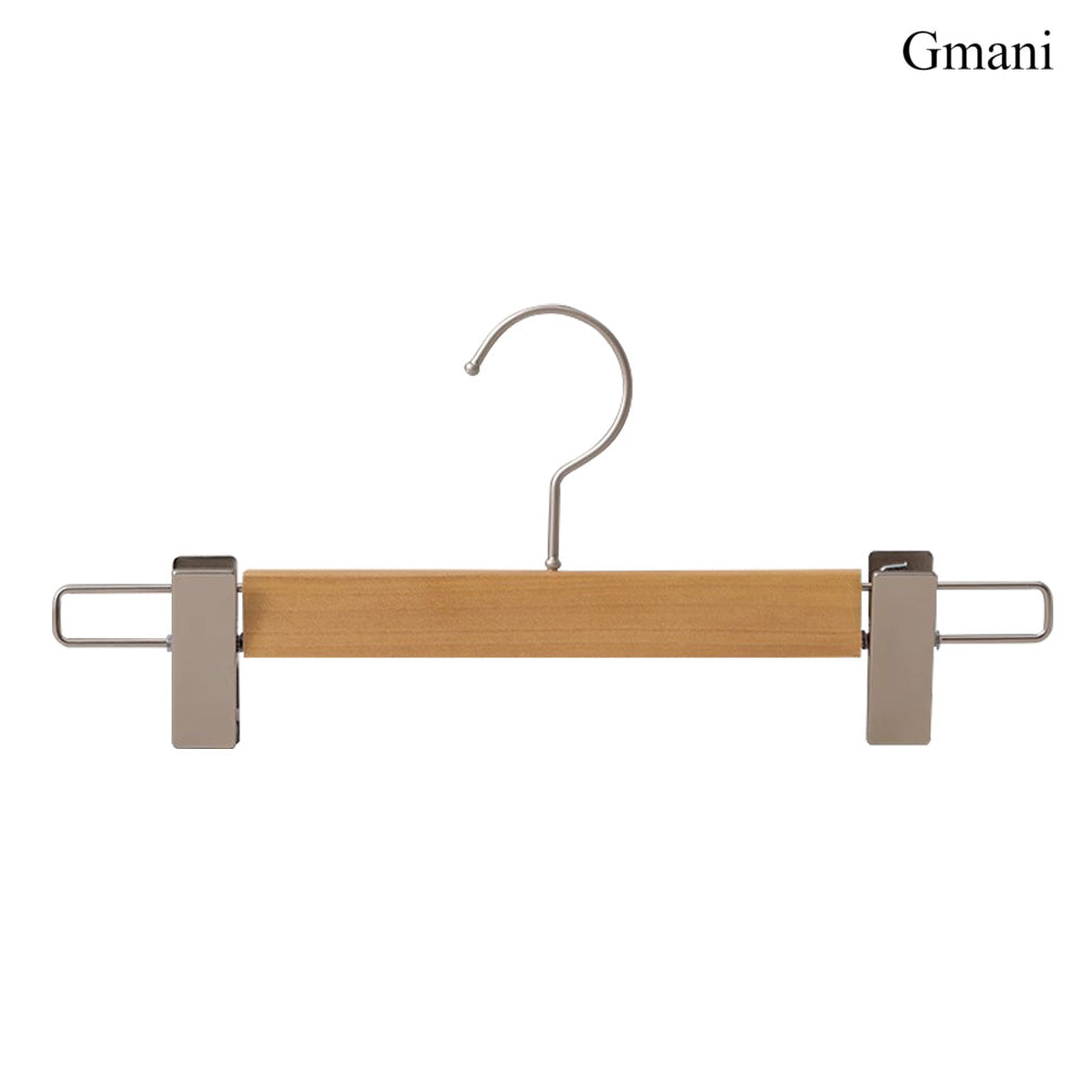 Gmani wooden anti slip pants rack | No marks or bulges, wardrobe storage artifact