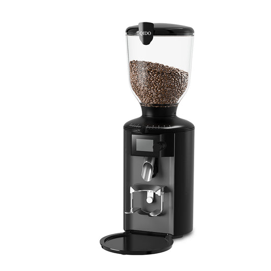 QIDO Home electric coffee grinder with multiple grinding settings