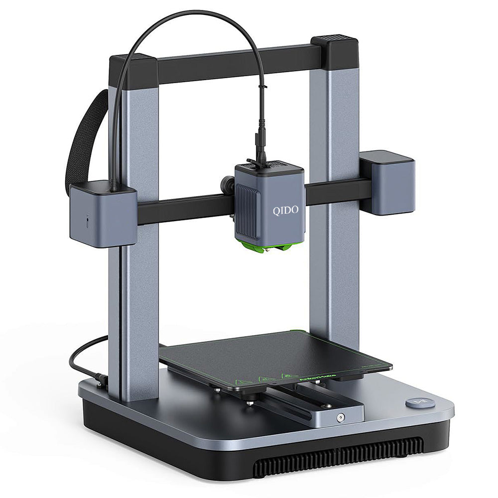 QIDO FDM 3D Printer — Fast, High-Precision Printing for Beginners & Makers, with Auto Leveling & Silent Operation
