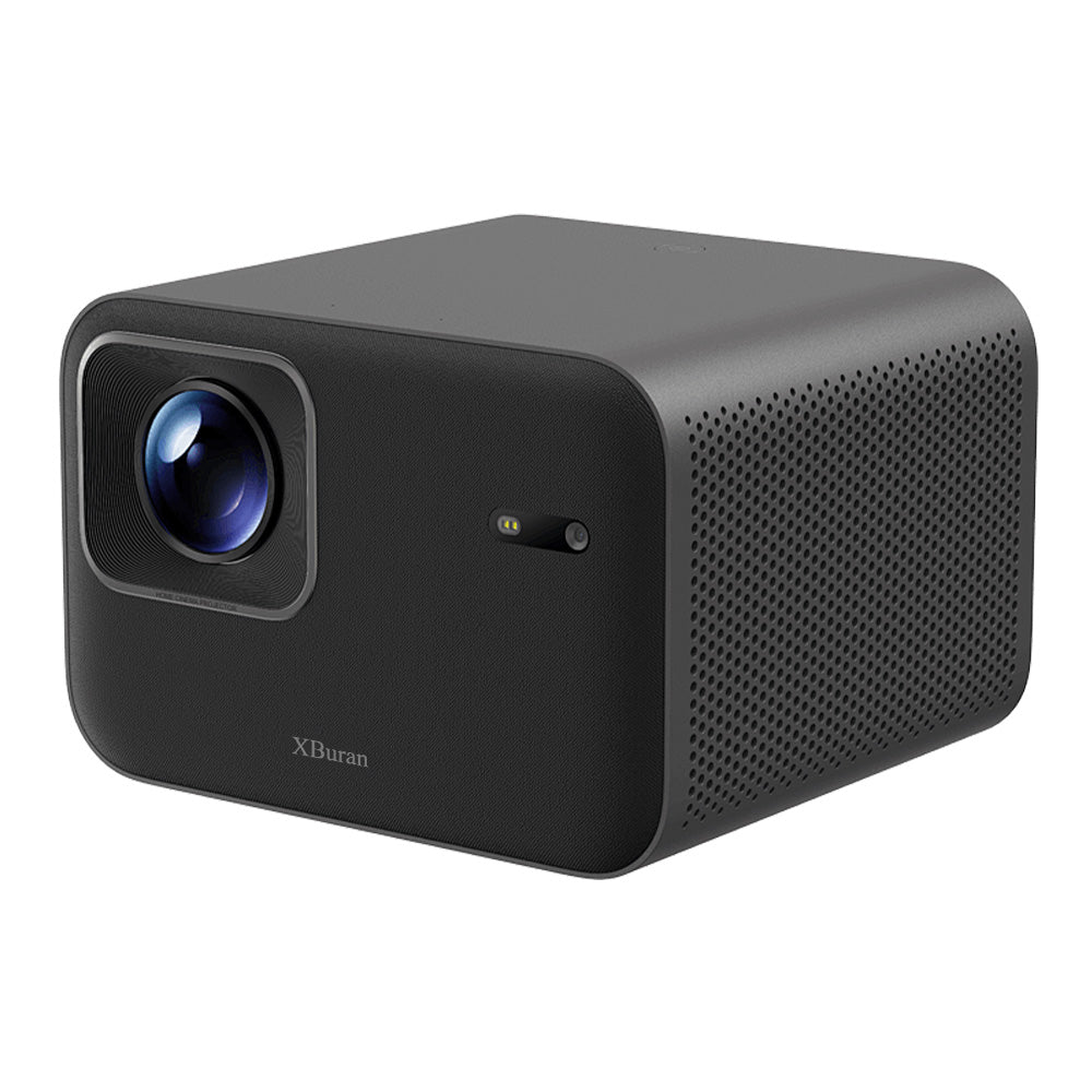 XBuran 1080P Full HD Smart Projector — Auto Focus, 4K Support & Built-in Speakers for Home Theater & Outdoor Use