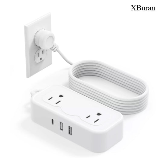 Xburan Three sided multi socket power supply