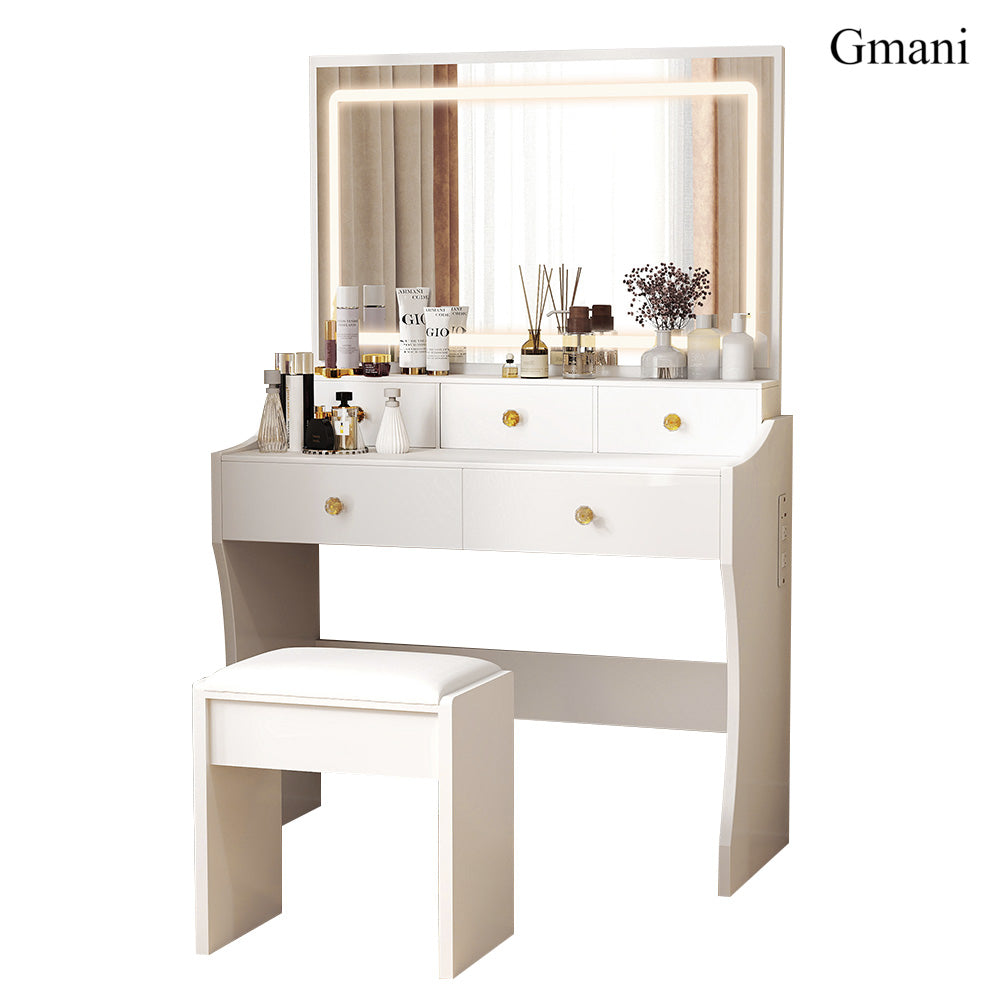Gmani soft light LED dressing table set | Move the dressing room home, every time you put on makeup, it feels like a ceremony