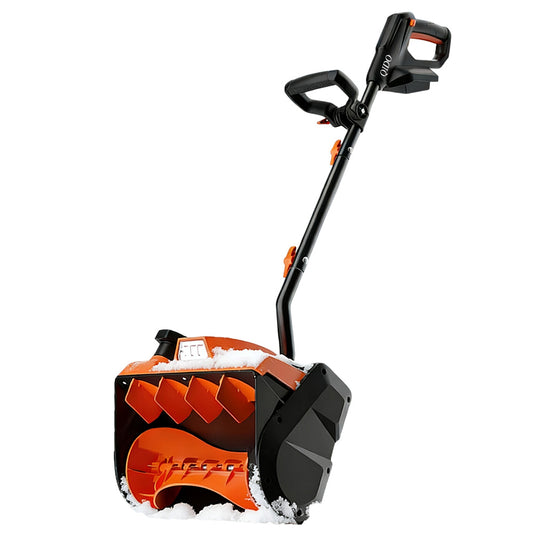 QIDO Cordless Electric Snow Shovel — Lightweight, Powerful, and Effortless Snow Removal for Driveways, Patios & Sidewalks