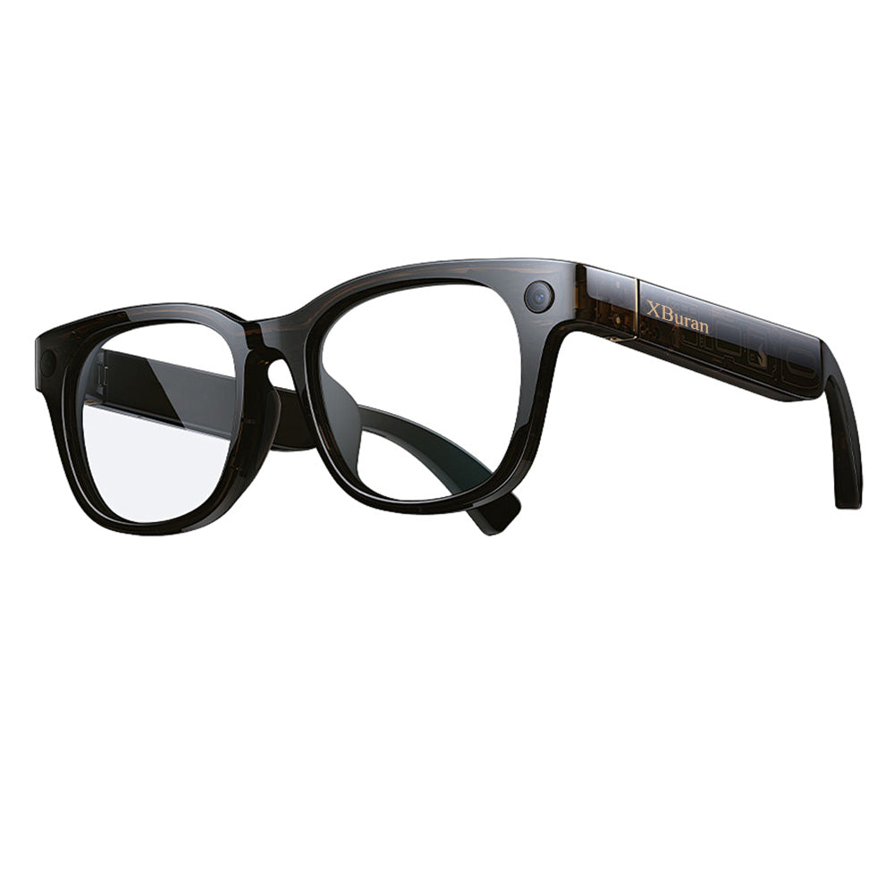 XBuran AI Smart Glasses — 1080P Camera, Open-Ear Audio & Hands-Free AI Assistant, Your All-in-One Wearable Companion