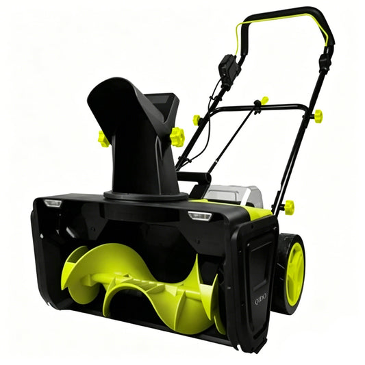 QIDO Cordless Electric Snow Blower | Lightweight Handheld Snow Thrower for Driveway, Walkway & Patio