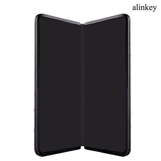 Alinkey Foldable Portable Dual Screen Monitor, 2-in-1 Folding Travel Display, Plug & Play External Monitor for Laptop PC Phone Gaming Console