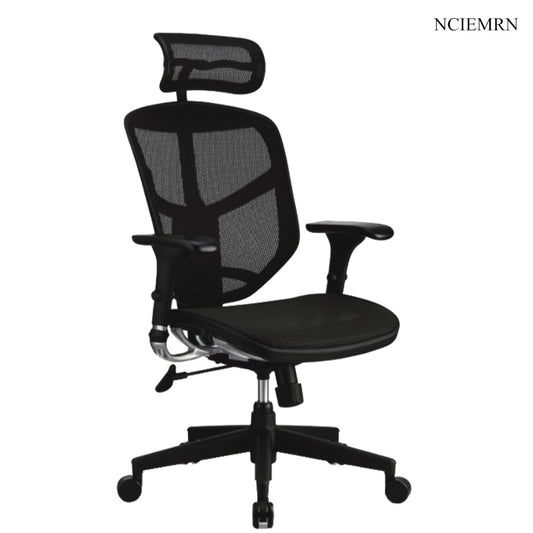 NCIEMRN ergonomic mesh office chair | Long sitting waist protection, office/gaming dual-use breathable seat