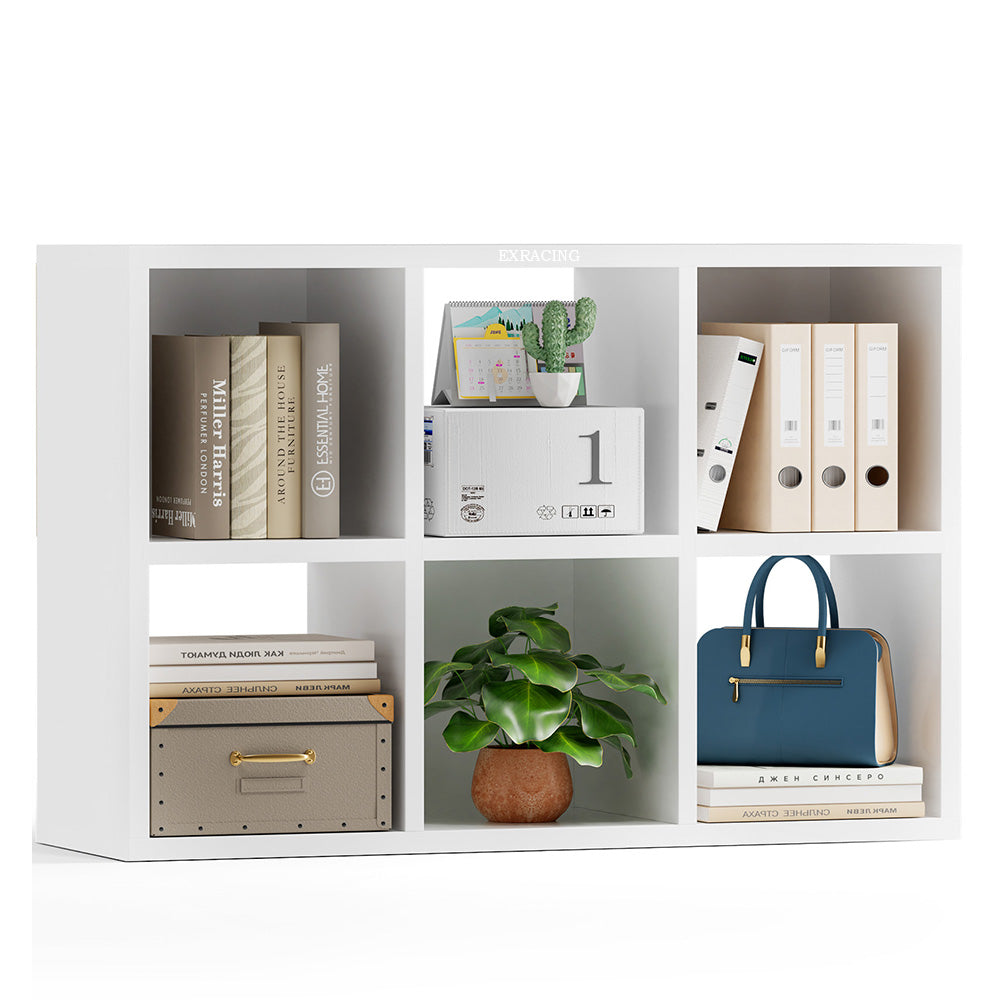 EXRACING Open 6-compartment cabinet