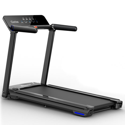 Gorise Foldable treadmill with armrests
