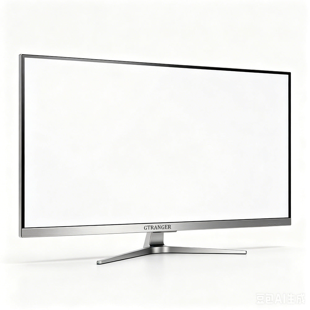 GTRANGER Ultra Thin Frameless IPS Monitor, 24/27 Inch FHD 1080P LCD Desktop Screen, Low Blue Light Eye Care Computer Monitor for Office Gaming Home Work