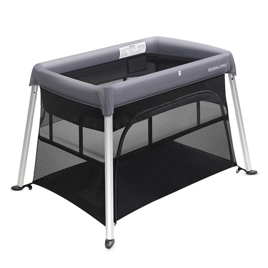 EXRACING Baby crib with built-in mosquito net