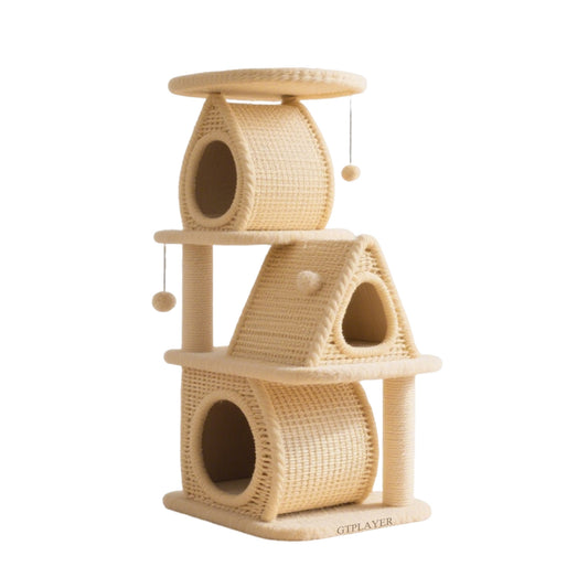 GTPLAYER Cat trees tower Condo for Indoor Kitties