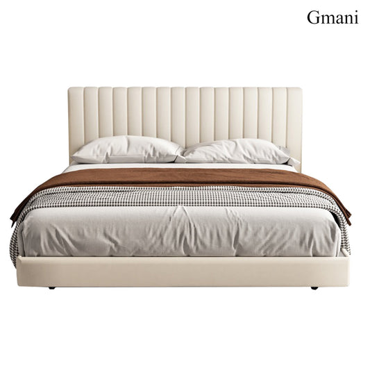 Gmani soft bag double bed, modern and simple technology cloth master bedroom, large bed