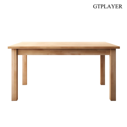 GTPLAYER Modern Solid Wood Dining Table For 4