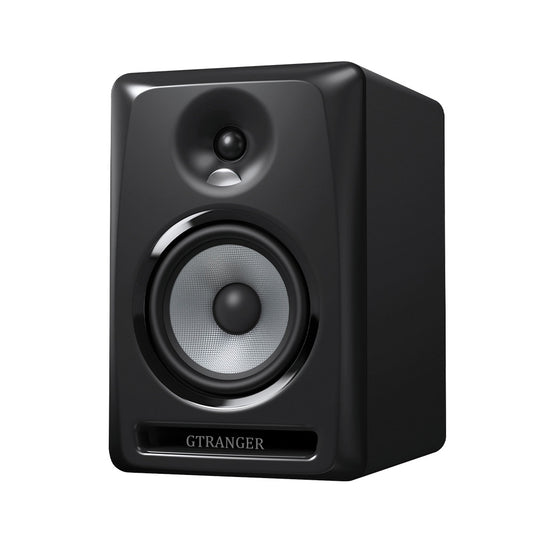 GTRANGER Active Studio Monitor Speakers, 5/6.5 Inch Bi-Amped Near Field Monitor, High Fidelity Flat Frequency Response Recording Studio Speaker for Music Production Mixing Mastering