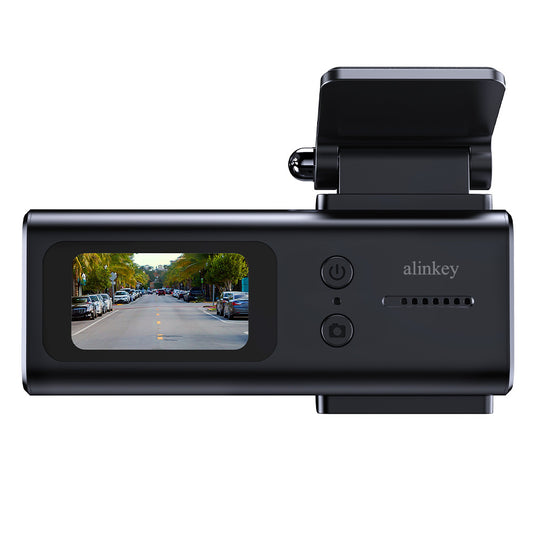 Alinkey Full HD Dash Cam with Small LCD Screen, 1080P Car Dashboard Camera, Loop Recording & G-Sensor Parking Monitor for Vehicle Safety