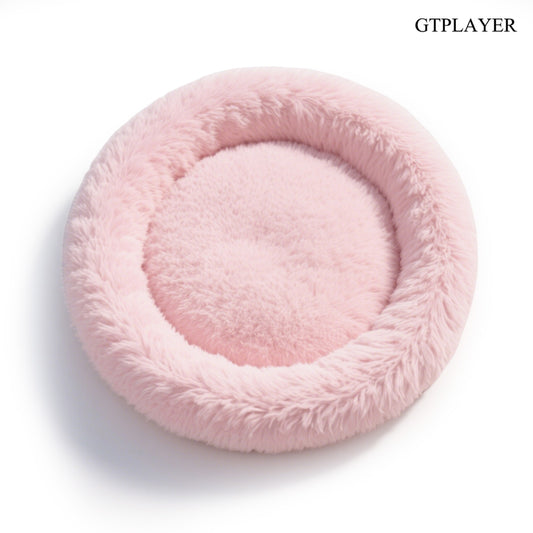 GTPLAYER Fluffy Donut Cushion for Small and Medium Pets or Super Soft Durable Fabric Pet cushions