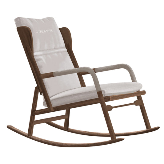 Modern rocking chairs Recliner Armchair with Wood Legs