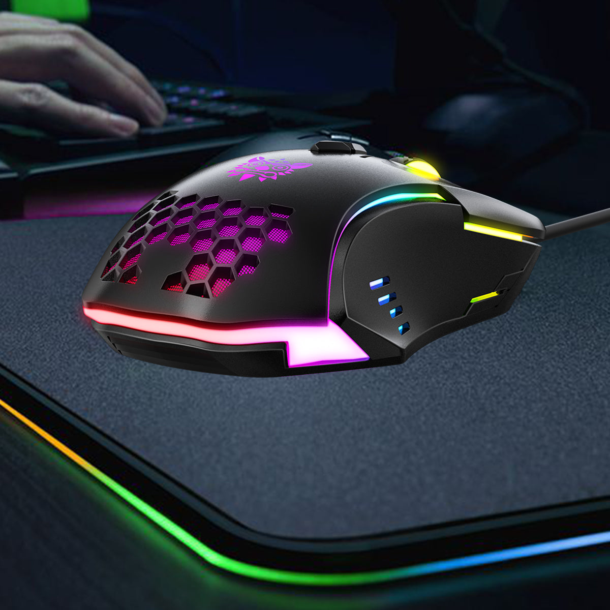 RGB WIRED GAMING MOUSE // CW902 - GTRACING
