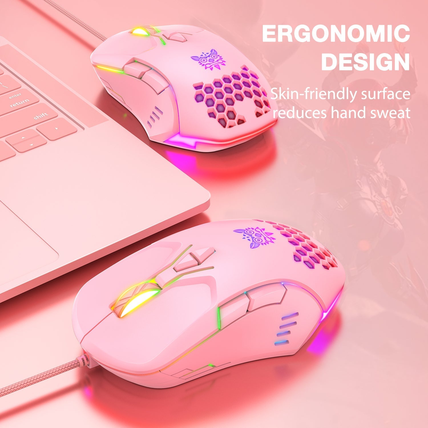 RGB WIRED GAMING MOUSE // CW902 - GTRACING